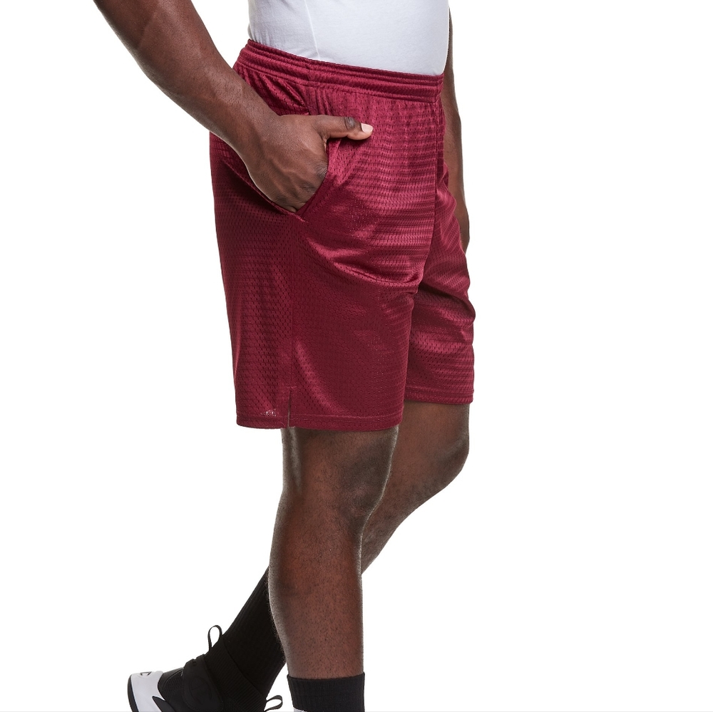 Champion Mesh Men's Shorts in Maroon Red